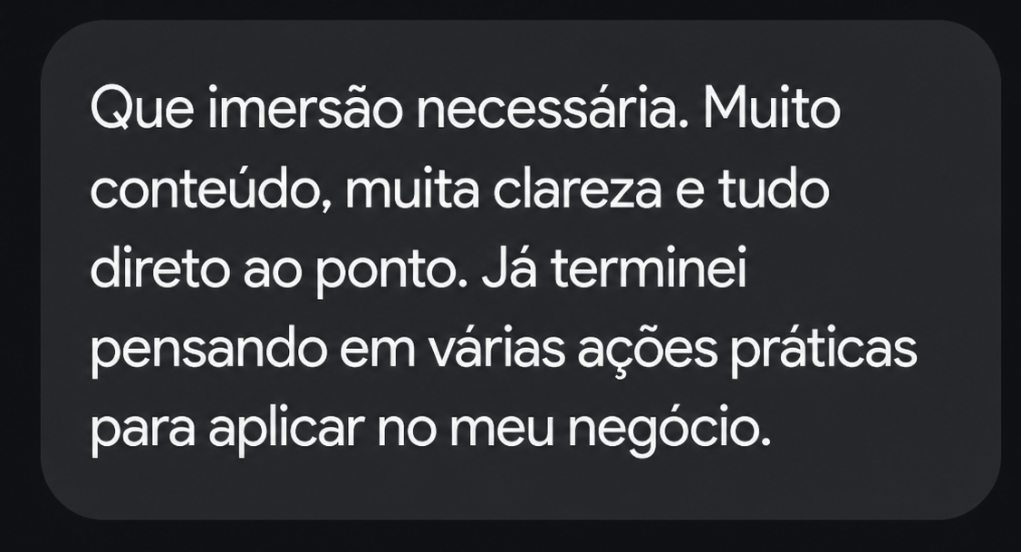 Depoimento de aluna 4